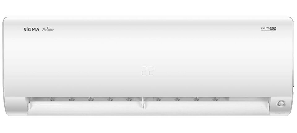Sigma SGM09INVDHG Exclusive A+++ 9BTU Inverter Klima Beyaz/Siyah