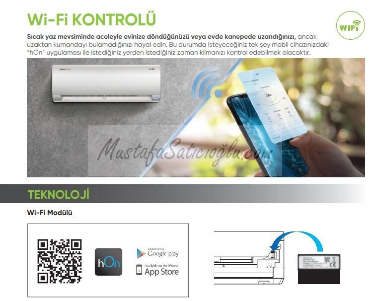 Sigma SGM12INVDHB1 PLUS A++ 12 BTU Inverter Klima