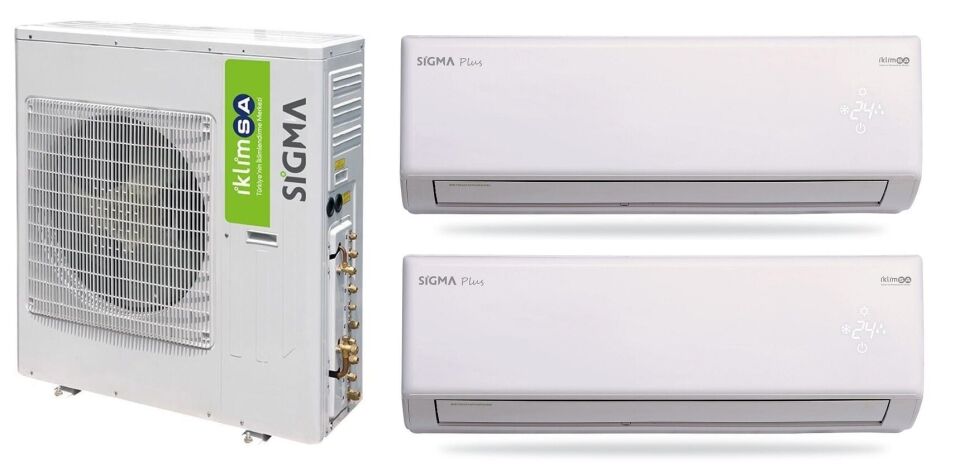 Sigma Multi Inverter Dış Ünite 14.000 BTU + 9 BTU İÇ ÜNİTE + 7 BTU İÇ ÜNİTE KOMBİNASYONU
